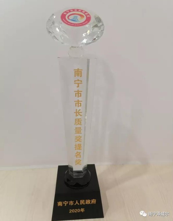 强烈热闹庆祝红桃国际荣获“南宁市市长品质奖提名奖”声誉称呼 强烈热闹庆祝红桃国际荣获“南宁市市长品质奖提名奖”声誉称呼